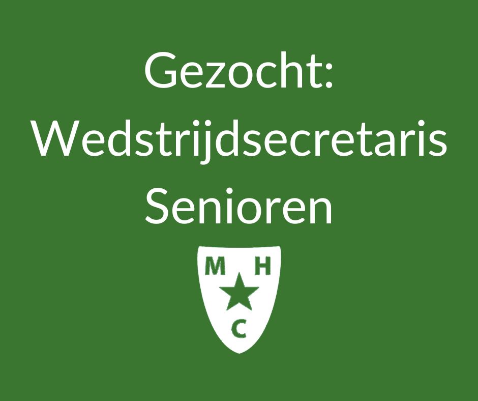 Gezocht: wedstrijdsecretaris senioren Nieuws afbeelding